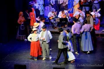 Nuevo grupo folclórico Aires del Norte Agáldar en Gran Canaria (Foto Francisco Javier Santana)